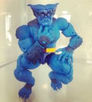 92 X-Men the Animated Series Style Beast Marvel Legends (Marvel Legends) Custom Action Figure