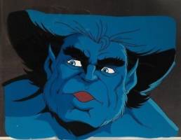 92 X-Men the Animated Series Style Beast Marvel Legends (Marvel Legends) Custom Action Figure