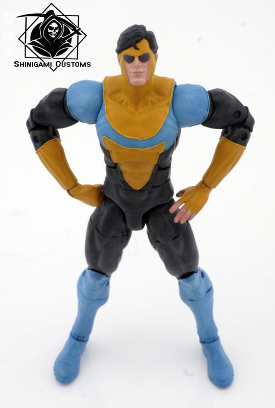 Bulletproof (Invincible) Custom Action Figure  Custom action figures,  Action figures, Invincible comic