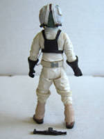 Taranta - Rodian Pilot (Star Wars) Custom Action Figure [Rear View]