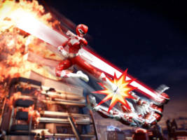 Red Ranger Trini (Power Rangers) Custom Action Figure