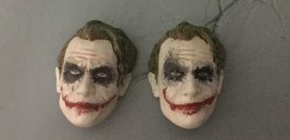 The Dark Knight Joker Interrogation Scene Head (S.H. Figuarts) Custom Action Figure [Comparison]