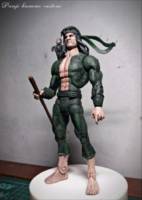 Si buta dari gua hantu (Self Customs) Custom Action Figure