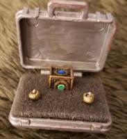 All Lantern rings for 6 inch figures (DC Universe) Custom Action Figure [Father box and legion rings]