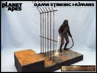 "Dirty stinking humans" (Planet of the Apes) Custom Diorama / Playset