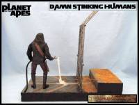 "Dirty stinking humans" (Planet of the Apes) Custom Diorama / Playset