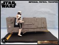 Imperial Patrol Trooper (Star Wars The New Empire) Custom Diorama / Playset
