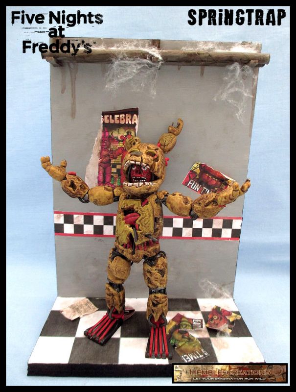 five nights at freddy's springtrap figure