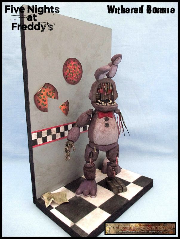 fnaf withered bonnie figure