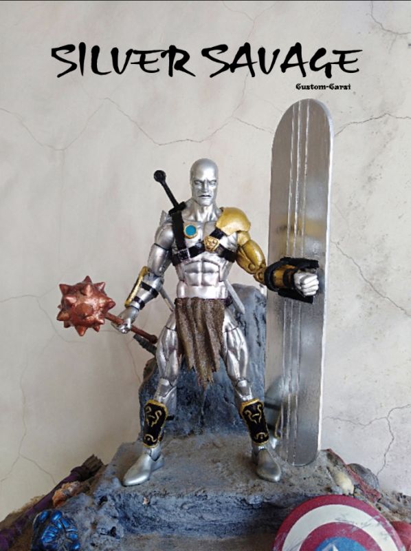 silver savage (Marvel Legends) Custom Action Figure