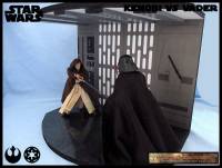 Kenobi vs Vader (Star Wars) Custom Diorama / Playset