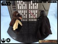 Kenobi vs Vader (Star Wars) Custom Diorama / Playset