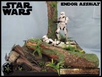 Endor Assault (Star Wars) Custom Diorama / Playset