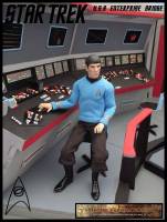 Enterprise Bridge NCC-1701 (Star Trek) Custom Diorama / Playset