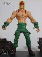 Alex - street fighter (Street Fighter) Custom Action Figure