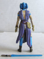Pakus Fenor - Kel Dor Jedi (Star Wars Clone Wars) Custom Action Figure [Rear View]