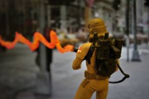 Ghostbusters Storm Trooper (Star Wars Clone Wars) Custom Action Figure
