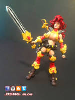 Red Monika (Battle Chasers) Custom Action Figure