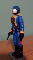 GI JOE Classic Style 3 3/4 inch Cobra Commander (G.I. Joe) Custom Action Figure