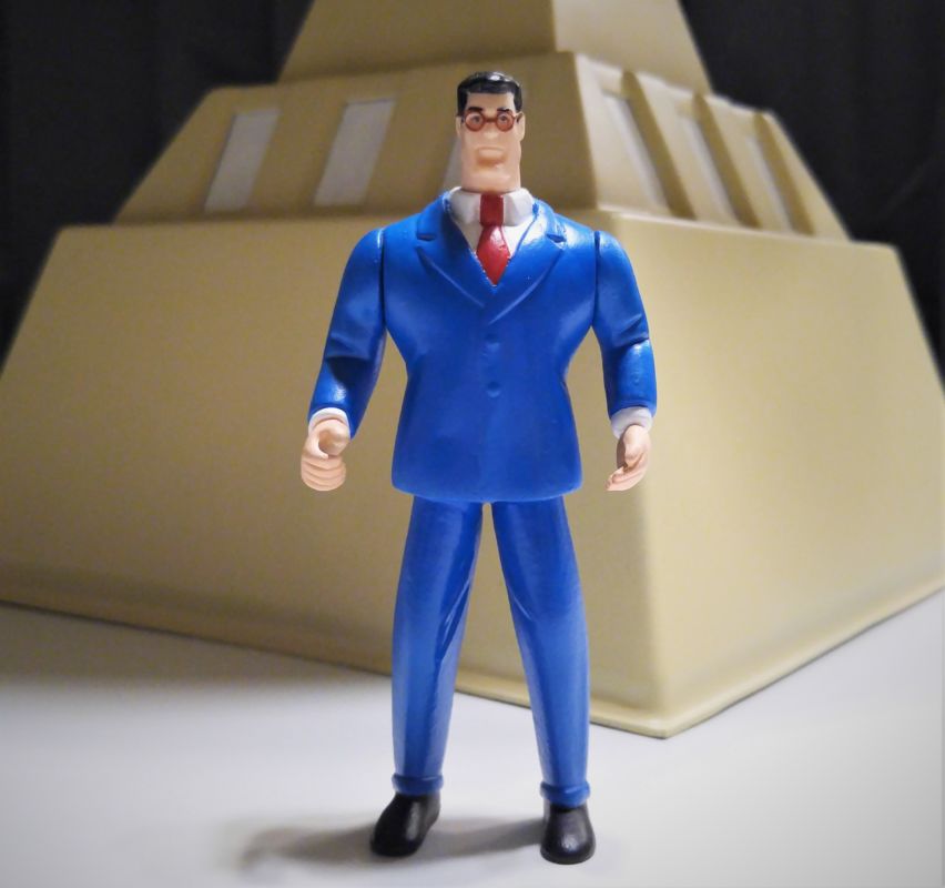 Clark Kent (Animated) (Superman) Custom Action Figure Clark Kent (Animated) (Superman) Custom Action Figure