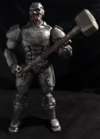 Steel, Movie Style. (Shaquille O Neil) (DC Superheroes) Custom Action Figure