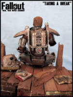 T-45 Power Armour (Fallout) Custom Diorama / Playset