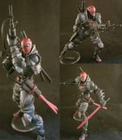 Red Hood (Dexter Soy concept Red Ronin) (Batman) Custom Action Figure