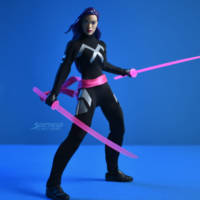 Uncanny Force Psylocke aka Ninja Psylocke (Marvel Legends) Custom Action Figure