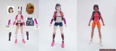Dora the Explorer (Dora the Explorer) Custom Action Figure [Dora the Explorer custom action figure before and after]