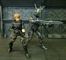 Appleseed (Deunan and Briareos) (Apocalypse Now) Custom Action Figure