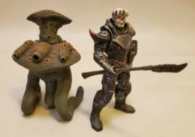 Yuuzhan Vong Warrior and Beast (Star Wars) Custom Action Figure