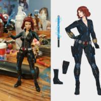 Black Widow (Marvel vs Capcom) Custom Action Figure