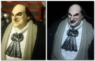 DC Multiverse DeVito penguin repaint. (Batman) Custom Action Figure