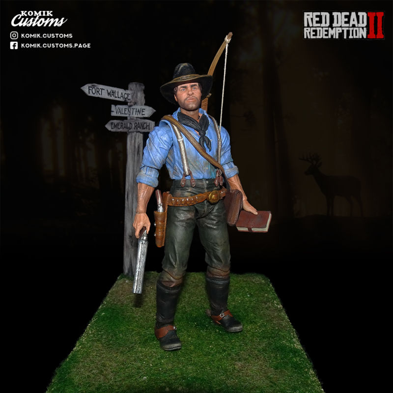 Arthur Morgan (Red Dead Redemption) Custom Action Figure