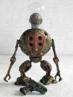 The Late Dr. Cardavus (Original) Custom Action Figure [Rear View]