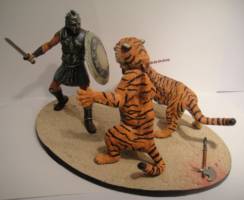 Gladiator diorama (Gladiator) Custom Diorama / Playset