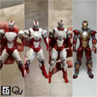 Mark 17 Heartbreak Armor (Marvel Universe) Custom Action Figure [Work in Progress shots]