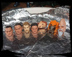 Star Wars Heads (Plo Koon, KiAdiMundi, Clone Troopers, Tenel Ka, Corran Horn) (Star Wars) Custom Other