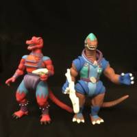Allo and Rex (Dinosaucers) Custom Action Figure