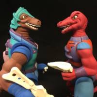 Allo and Rex (Dinosaucers) Custom Action Figure