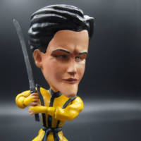 Custom Caricature Figure Michael Dudikoff - American Ninja 4 (American Ninja) Custom Miniature / Figurine