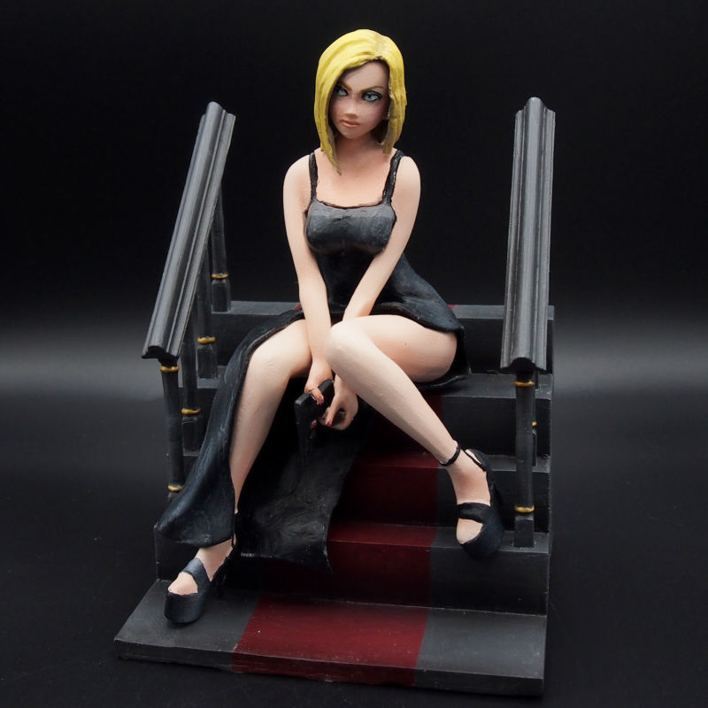 Custom Figurine Aya Brea - Parasite Eve 1 (Parasite Eve) Custom Miniature /  Figurine