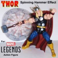 Thor - Spinning Hammer (Accessory) (Marvel Legends) Custom Action Figure