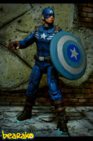 Stealth Suit Captain America (v2) (Marvel Universe) Custom Action Figure