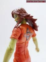 Poison Ivy (Arkham Inmate) (Batman) Custom Action Figure [Poison Ivy (Arkham Inmate) custom action figure back]