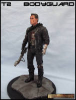 T-800, Bodyguard (Terminator) Custom Diorama / Playset