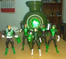 Green Lantern (Jessica Cruz) (Green Lantern) Custom Action Figure