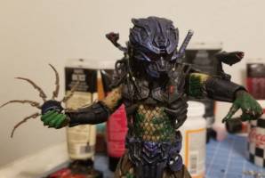 Custom Armored Borg Predator (Predator) Custom Action Figure