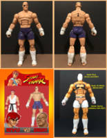Sagat (Street Fighter) Custom Action Figure
