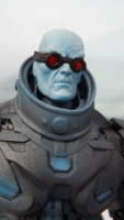 D.C. Legends custom Mr. Freeze: Victor Fries (Batman rogue) (DC Universe) Custom Action Figure